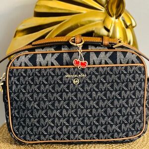 Michael Kors Denim Crossbody Bag